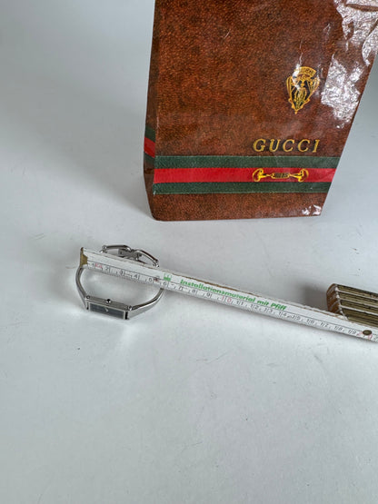Vintage Gucci Horsebit Quartz Watch Silver