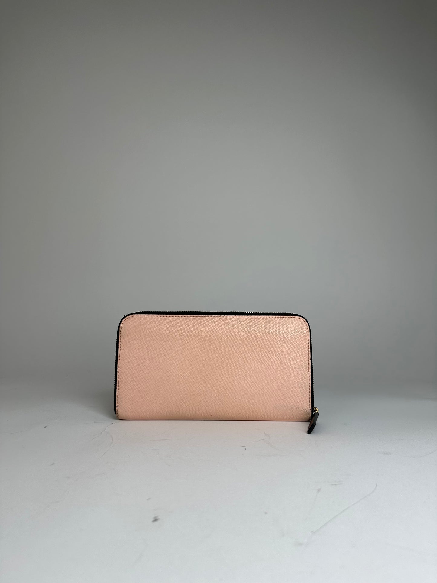 Vintage Marni Leather Wallet Rose Black