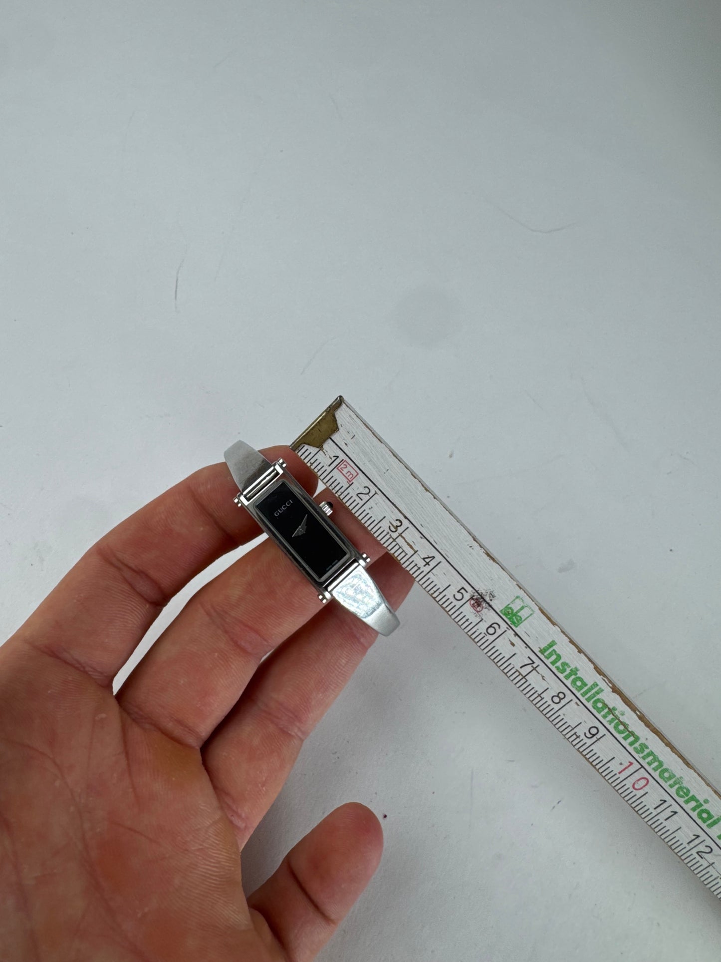 Vintage Gucci Horsebit Quartz Watch Silver