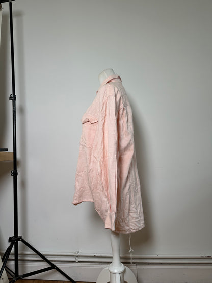 Vintage Dior Cotton Shirt Light Pink L