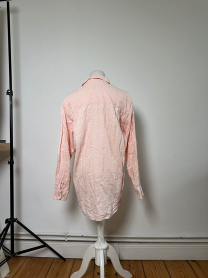 Vintage Dior Cotton Shirt Light Pink L
