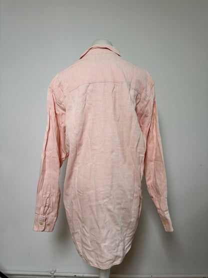 Vintage Dior Cotton Shirt Light Pink L