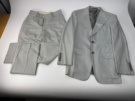 Vintage Gucci Men’s Suit Silver 46/S