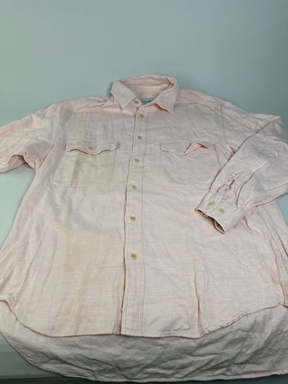 Vintage Dior Cotton Shirt Light Pink L