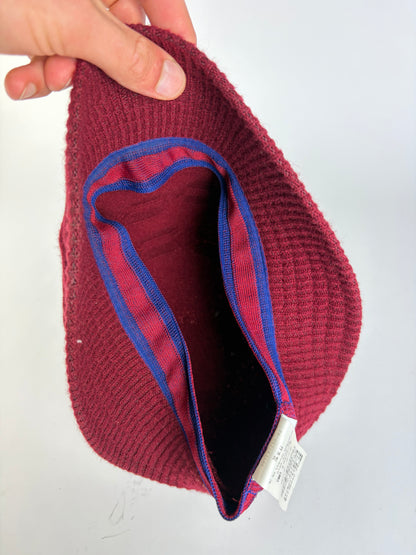 Vintage Vivienne Westwood Wool Blend Bucket Hat Burgundy S/M