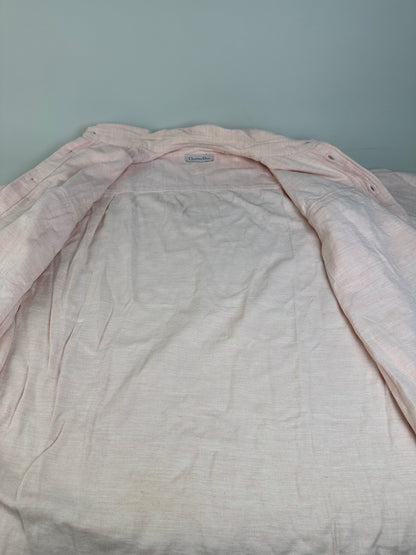 Vintage Dior Cotton Shirt Light Pink L