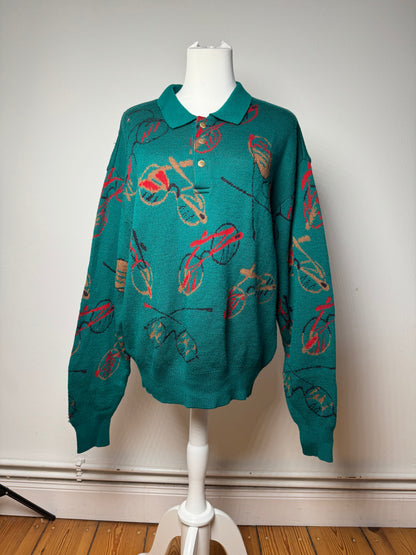 Vintage vintage Balenciaga Sweather Green L