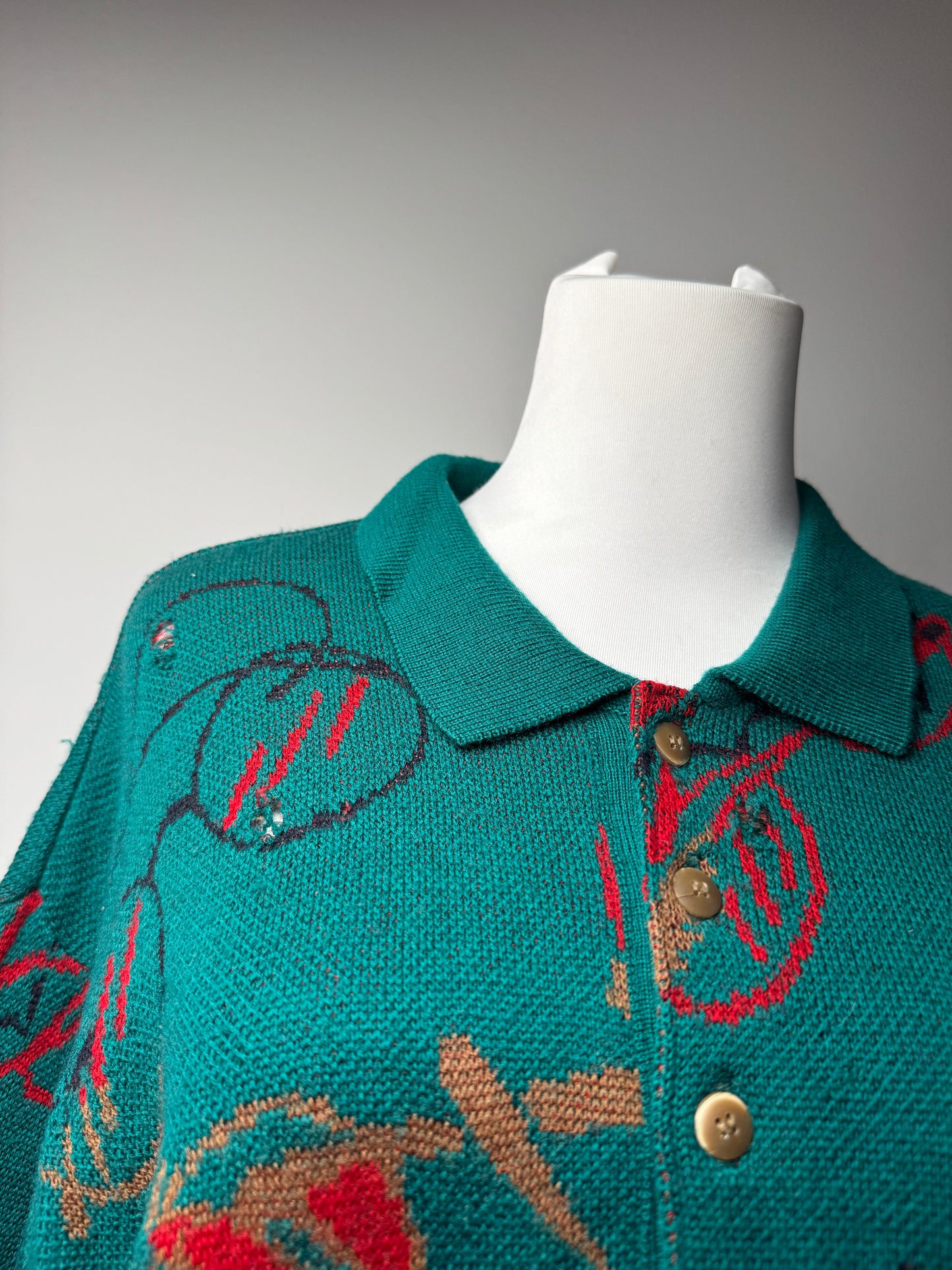 Vintage vintage Balenciaga Sweather Green L