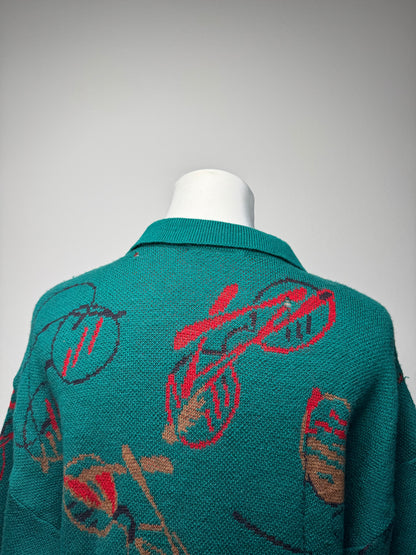 Vintage vintage Balenciaga Sweather Green L