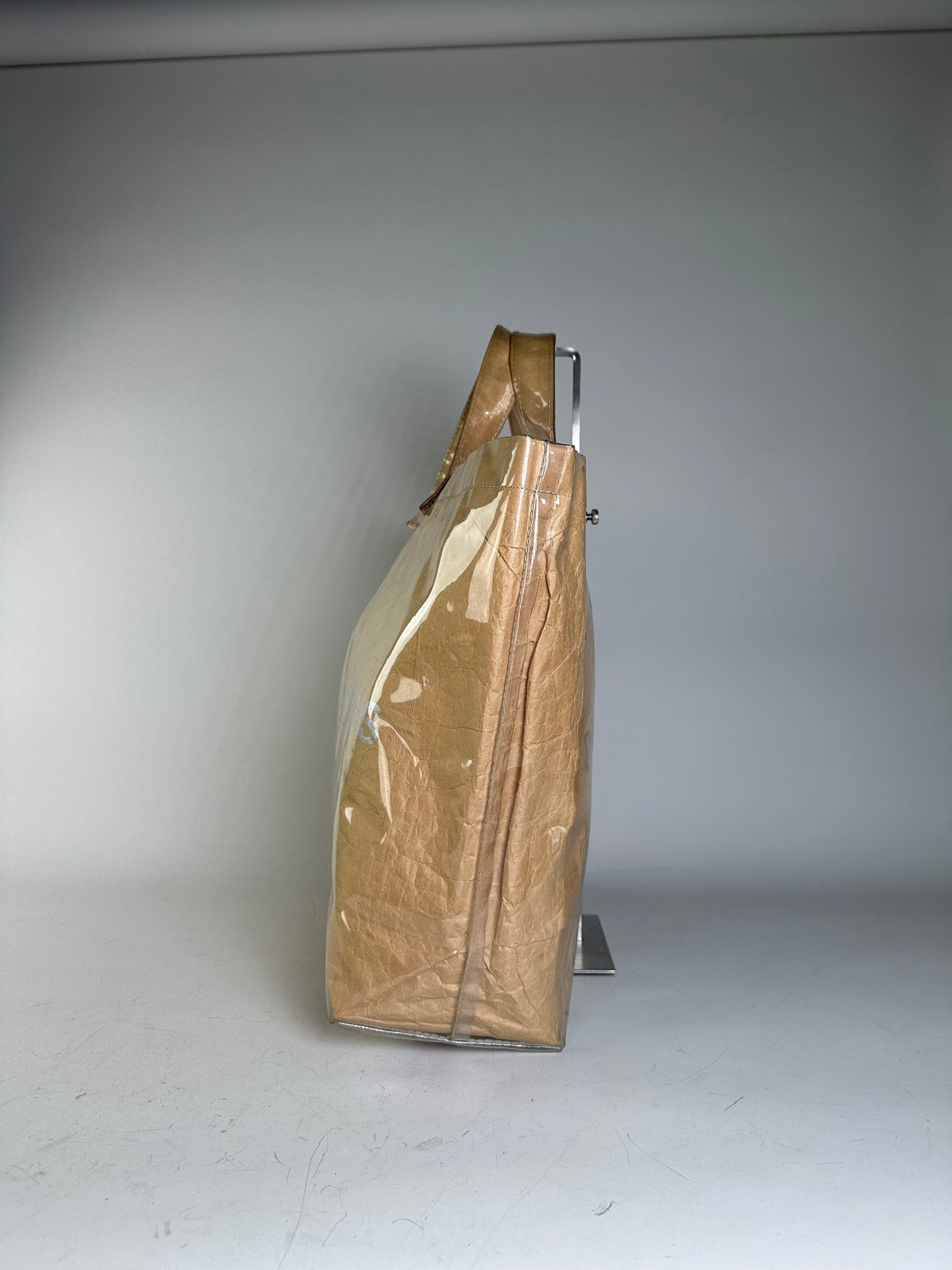Vintage Comme Des Garcons Paper Tote Bag Tan