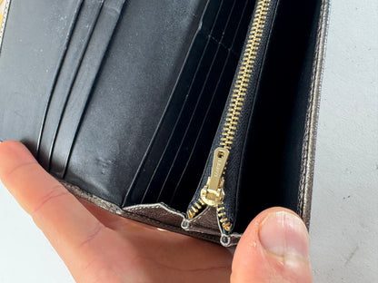 Vintage Loewe Madrid Leather Wallet Anthracite