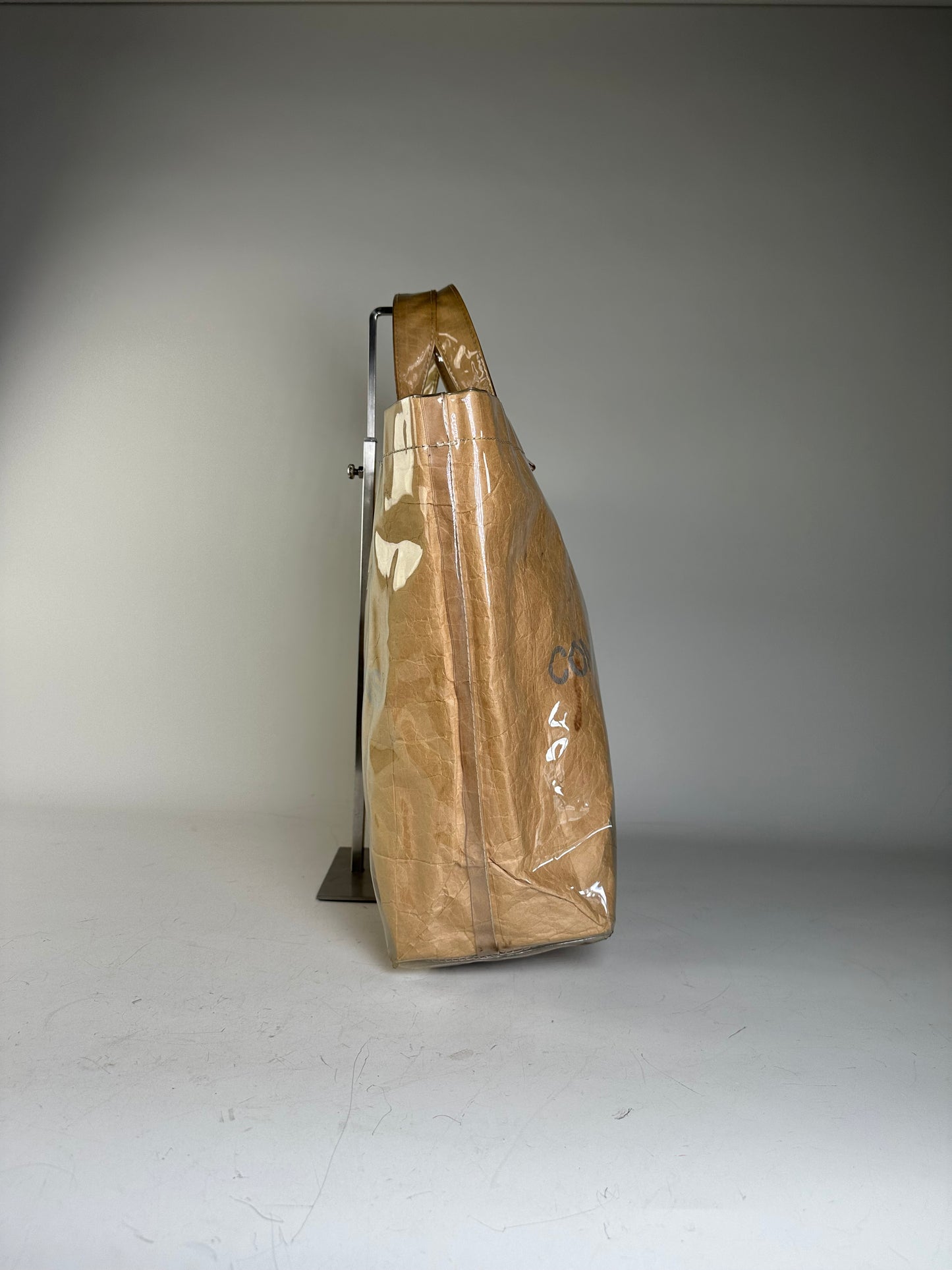 Vintage Comme Des Garcons Paper Tote Bag Tan