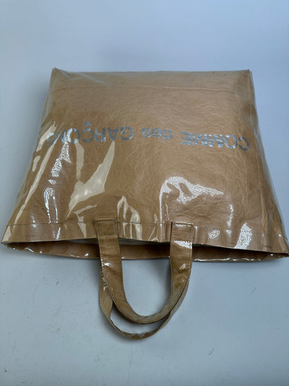 Vintage Comme Des Garcons Paper Tote Bag Tan