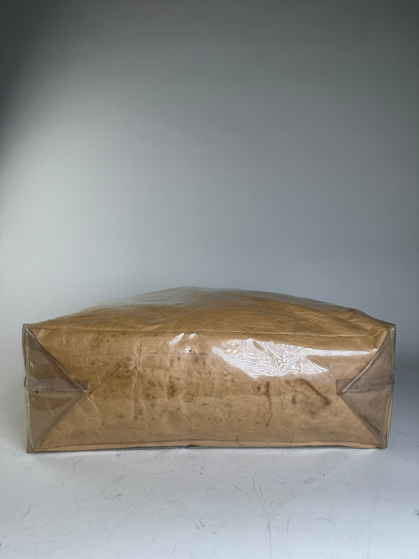 Vintage Comme Des Garcons Paper Tote Bag Tan
