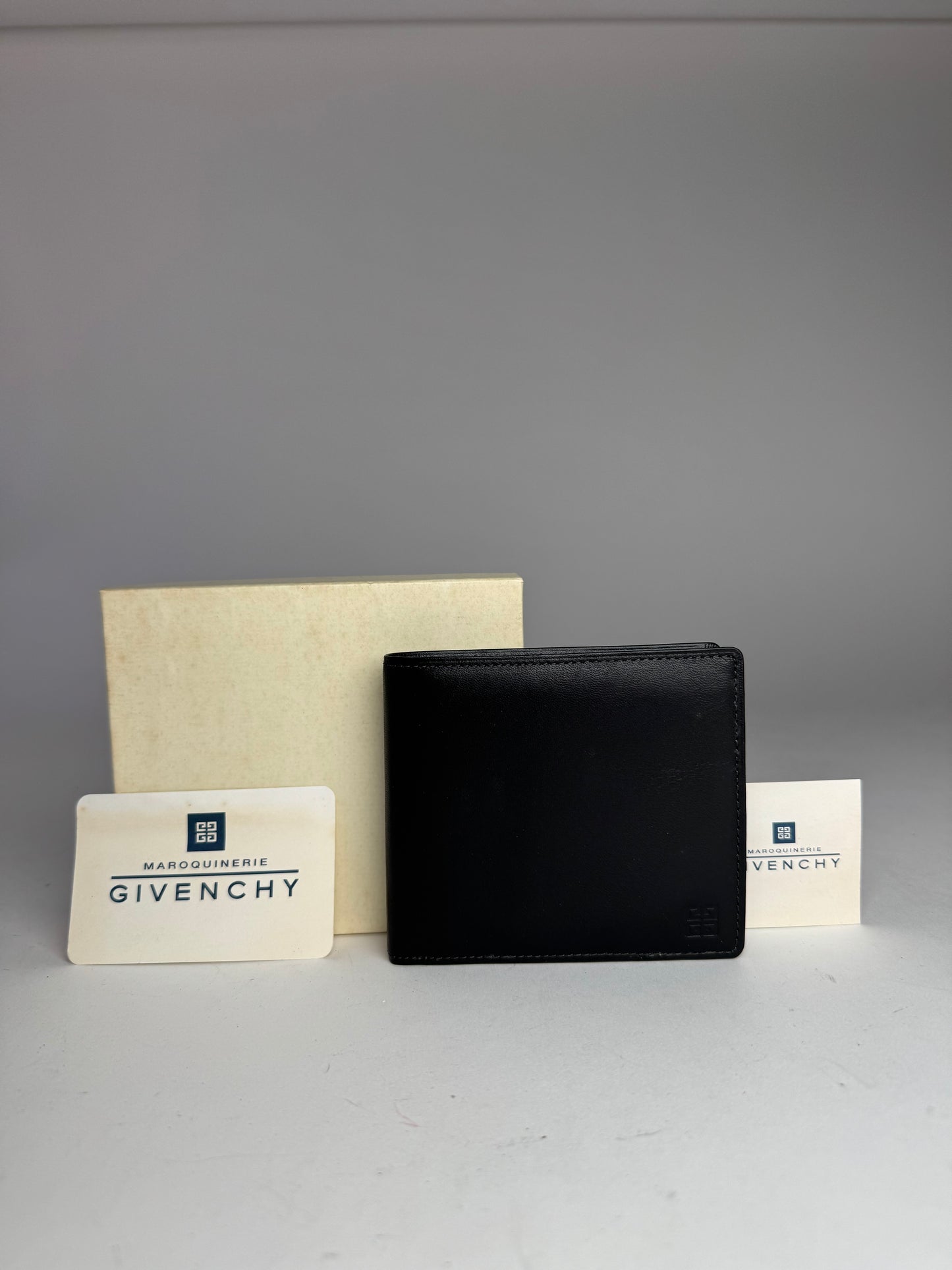 Vintage Givenchy Leather Wallet black