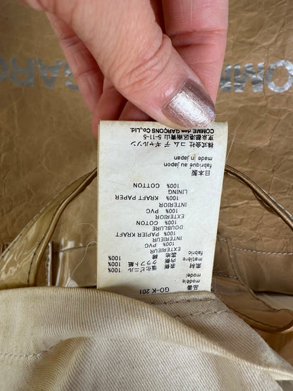 Vintage Comme Des Garcons Paper Tote Bag Tan