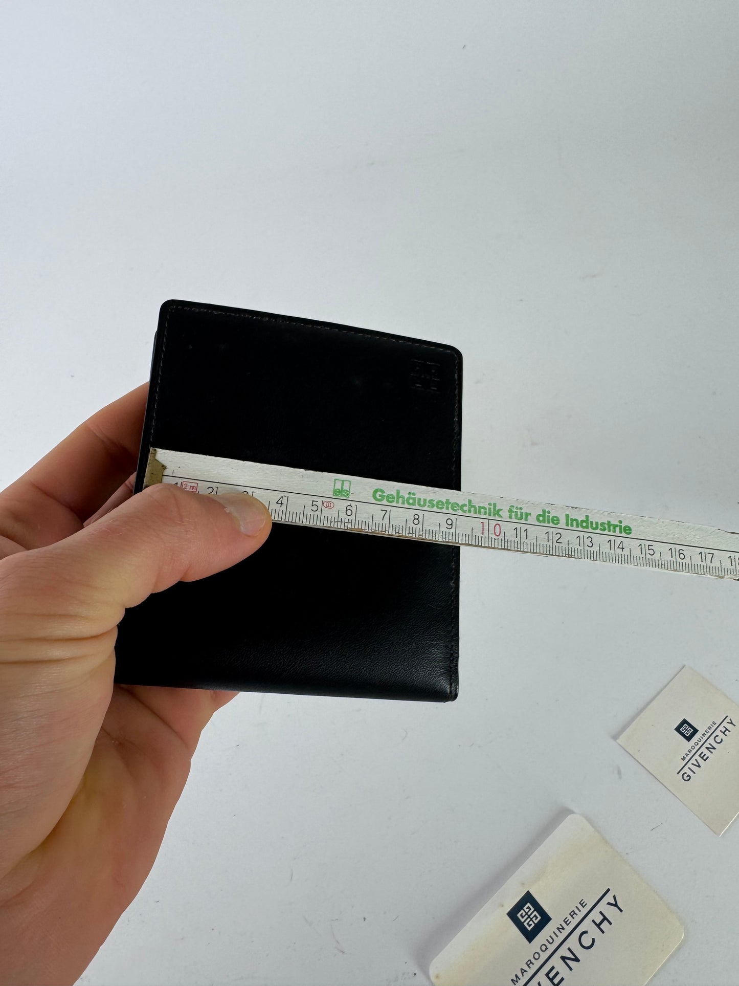 Vintage Givenchy Leather Wallet black
