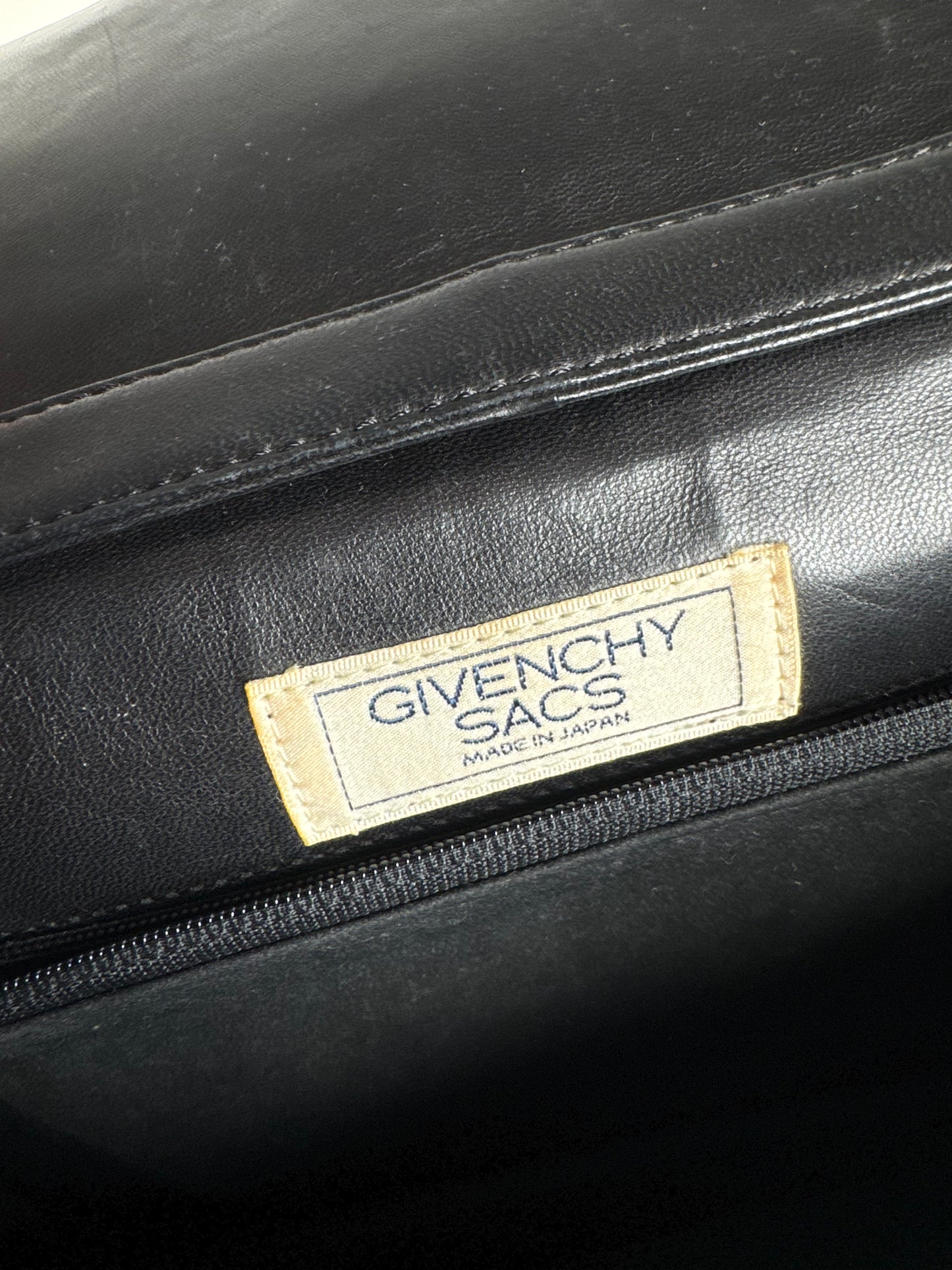 Vintage Givenchy Multiway Leather Bag Black