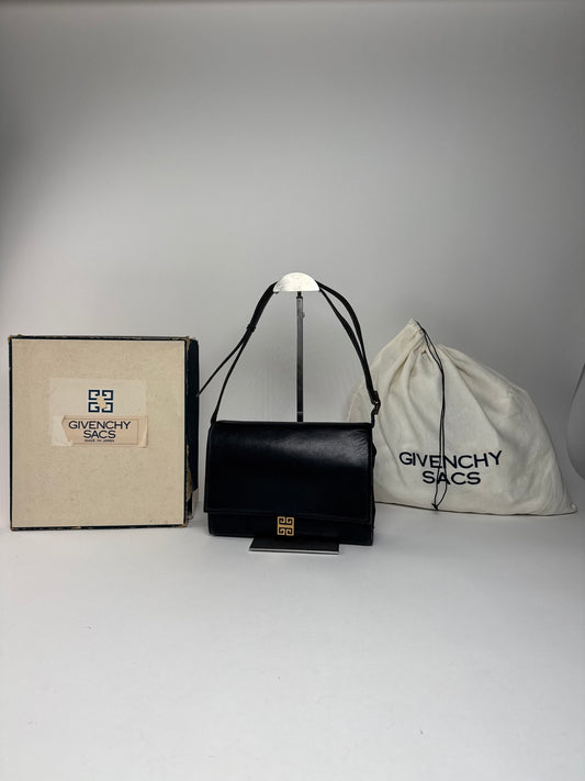 Vintage Givenchy Multiway Leather Bag Black