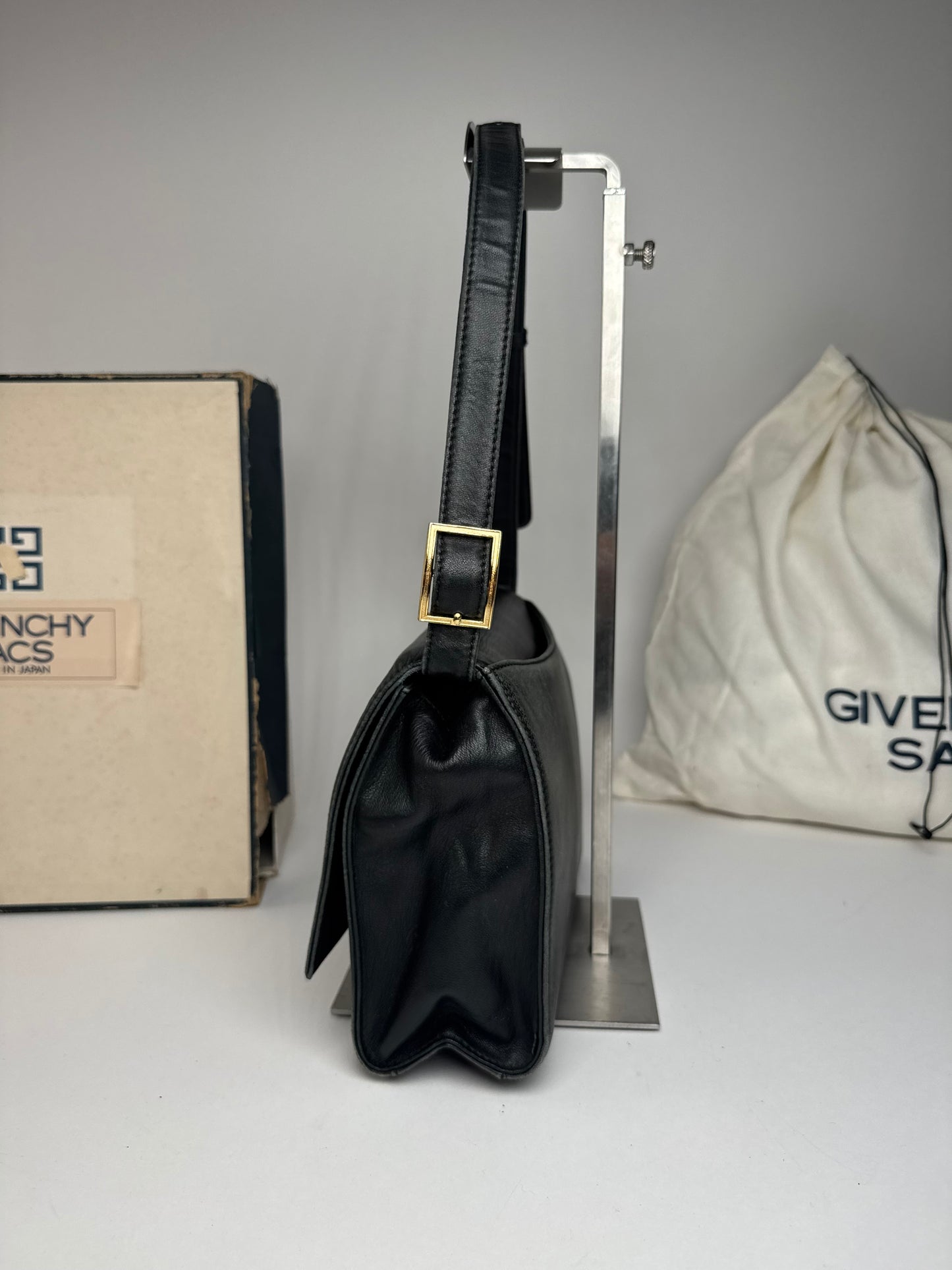 Vintage Givenchy Multiway Leather Bag Black