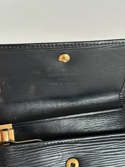Vintage Louis Vuitton EPI Leather Key Holder Black