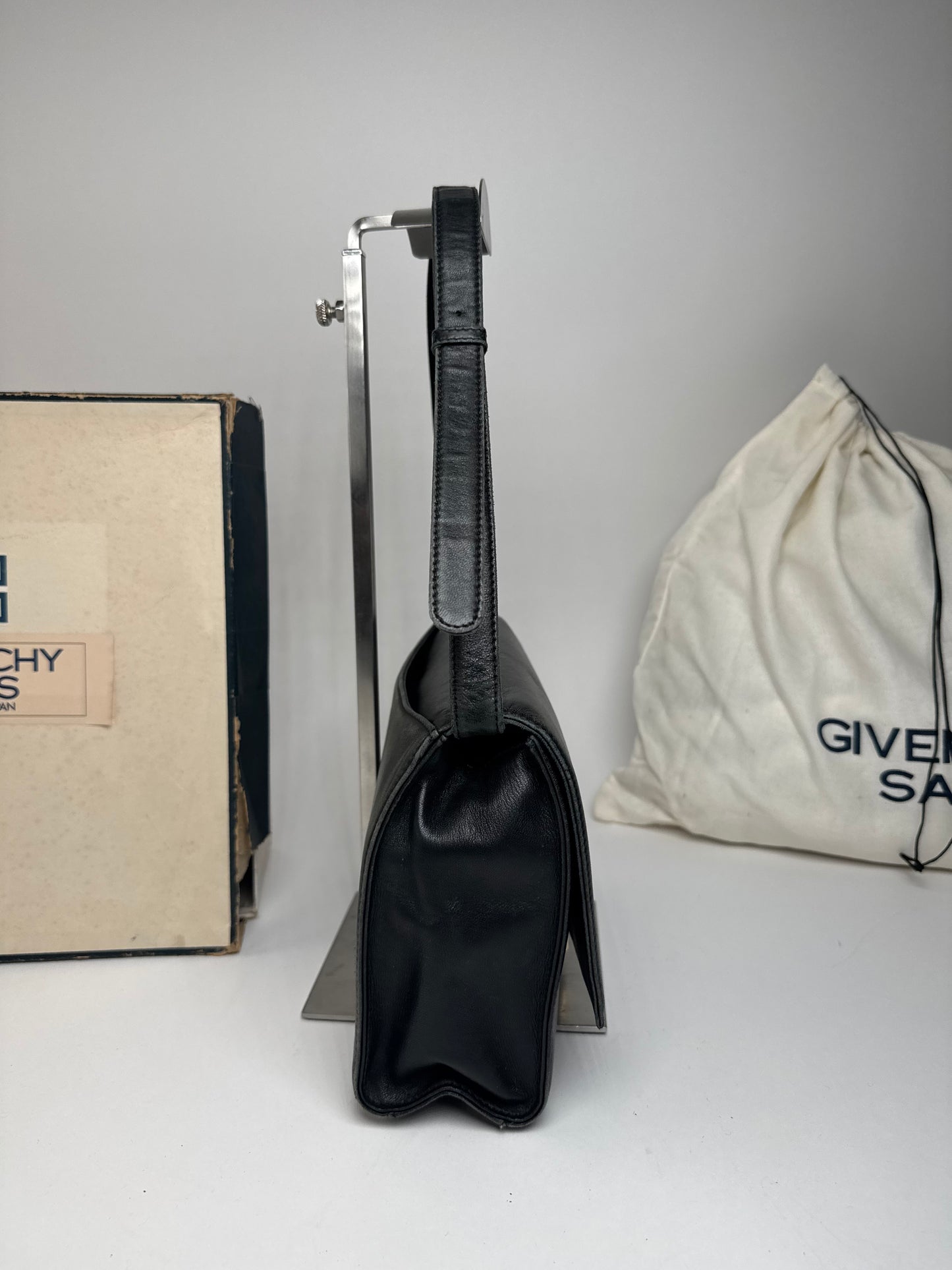 Vintage Givenchy Multiway Leather Bag Black