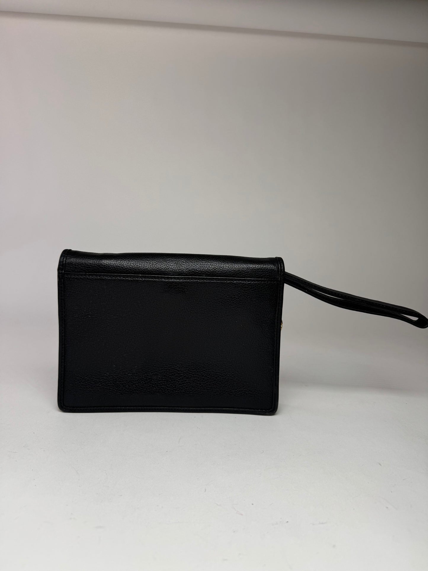 Vintage  Givenchy Leather Clutch black