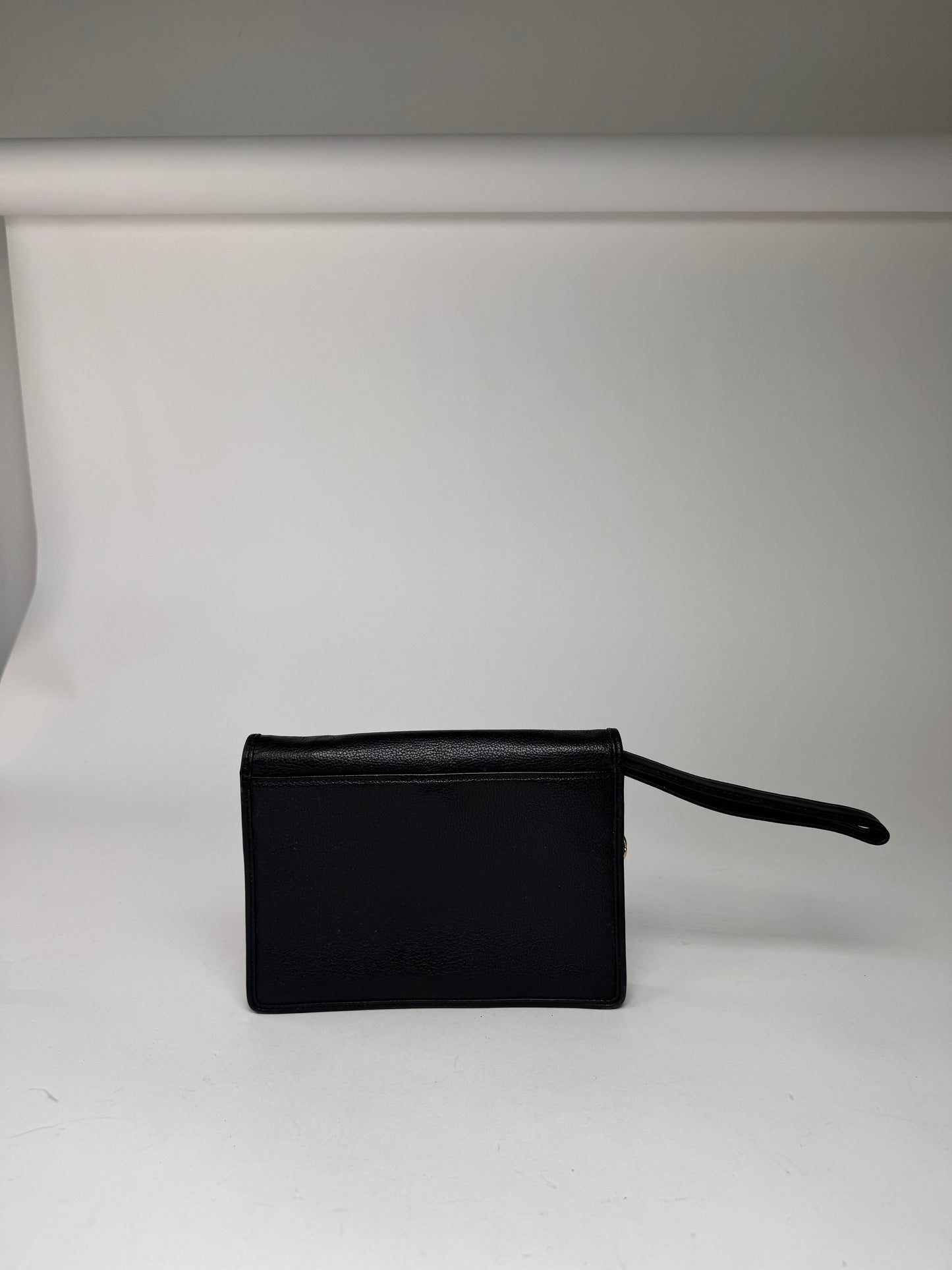 Vintage  Givenchy Leather Clutch black