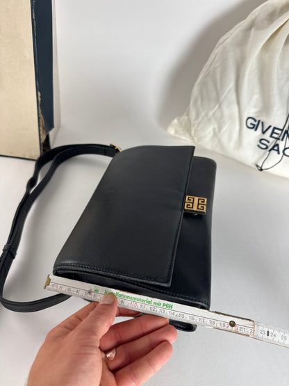 Vintage Givenchy Multiway Leather Bag Black