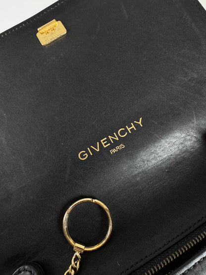 Vintage  Givenchy Leather Clutch black