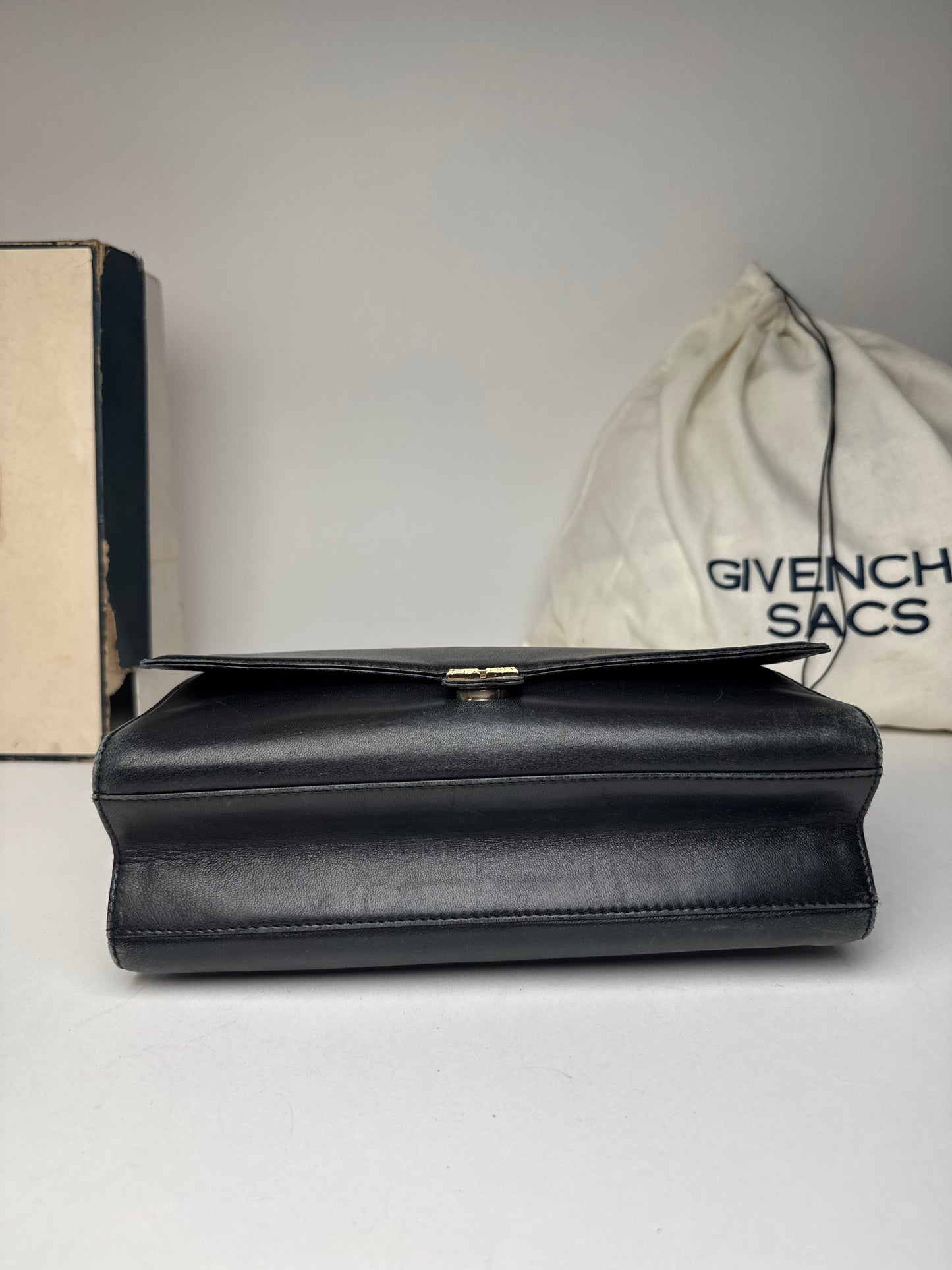 Vintage Givenchy Multiway Leather Bag Black
