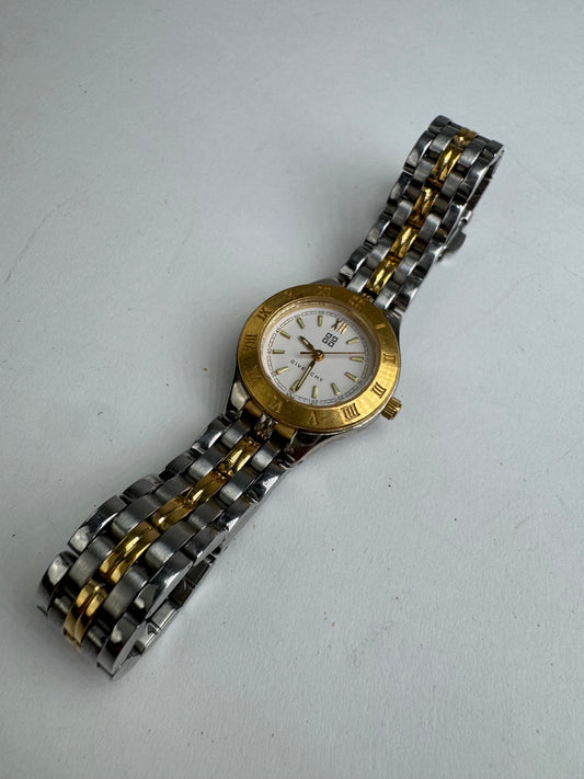 Vintage Givenchy Quartz Bicolor Watch