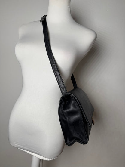 Vintage Givenchy Multiway Leather Bag Black