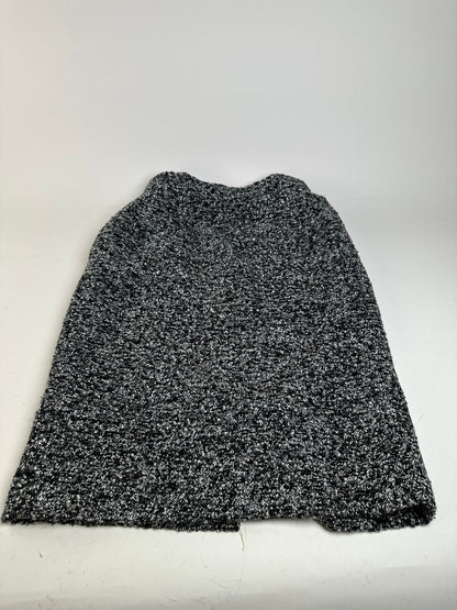 Vintage Yves Saint Laurent Wool Blend Dress Black White XS
