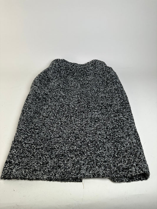 Vintage Yves Saint Laurent Wool Blend Dress Black White XS