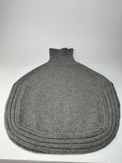 Vintage Gucci Wool Poncho Grey M