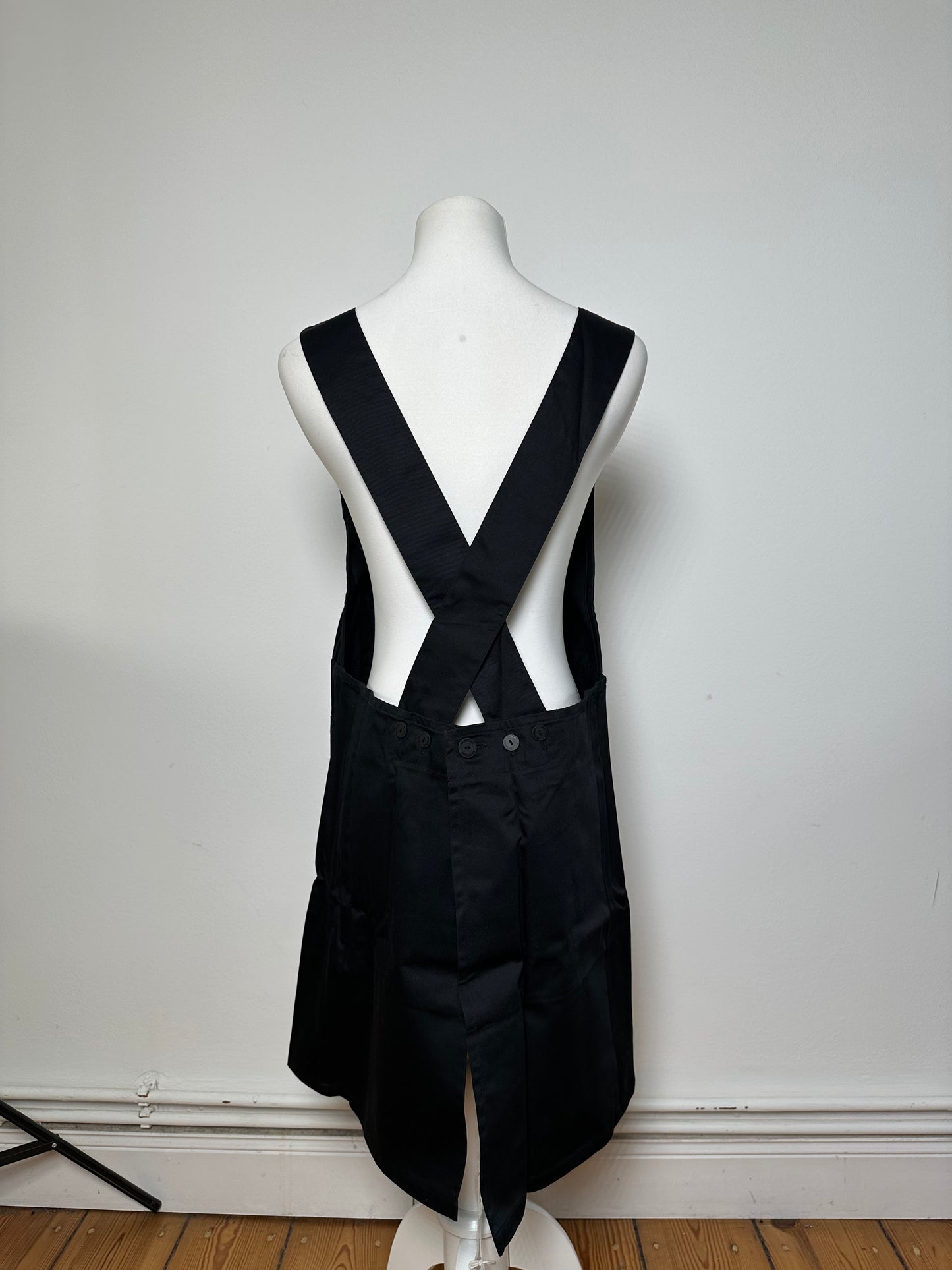 Vintage Issey Miyake Dress M Black New With Tag