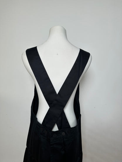Vintage Issey Miyake Dress M Black New With Tag