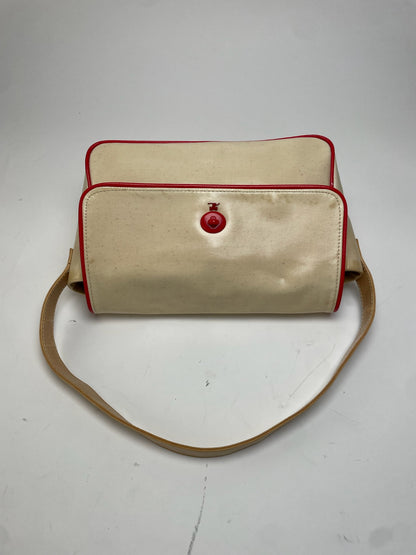 Vintage Courreges Patent Leather Bag White