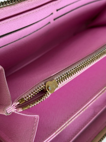 Vintage Louis Vuitton Murakami Leather Wallet White