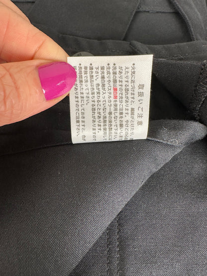 Vintage Issey Miyake Dress M Black New With Tag