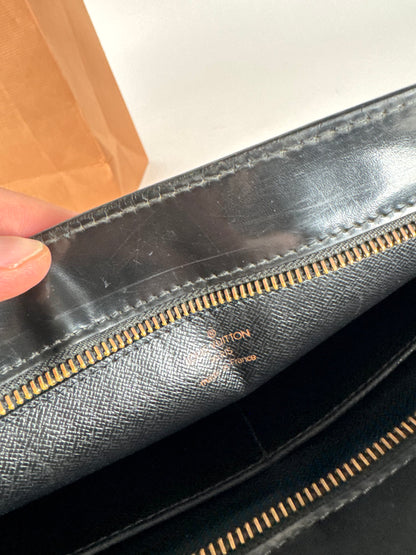 Vintage Louis Vuitton EPI Leather Clutch Black