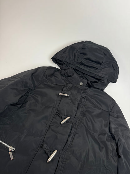Vintage Courreges Down Parka Black 40/L