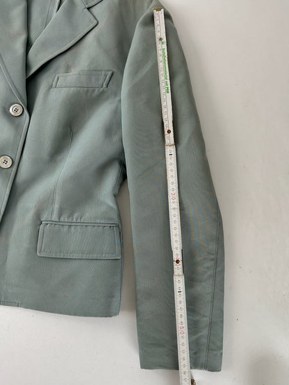 Vintage Gucci Silk Blazer /Trech 38/M