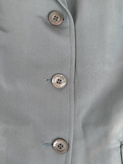 Vintage Gucci Silk Blazer /Trech 38/M