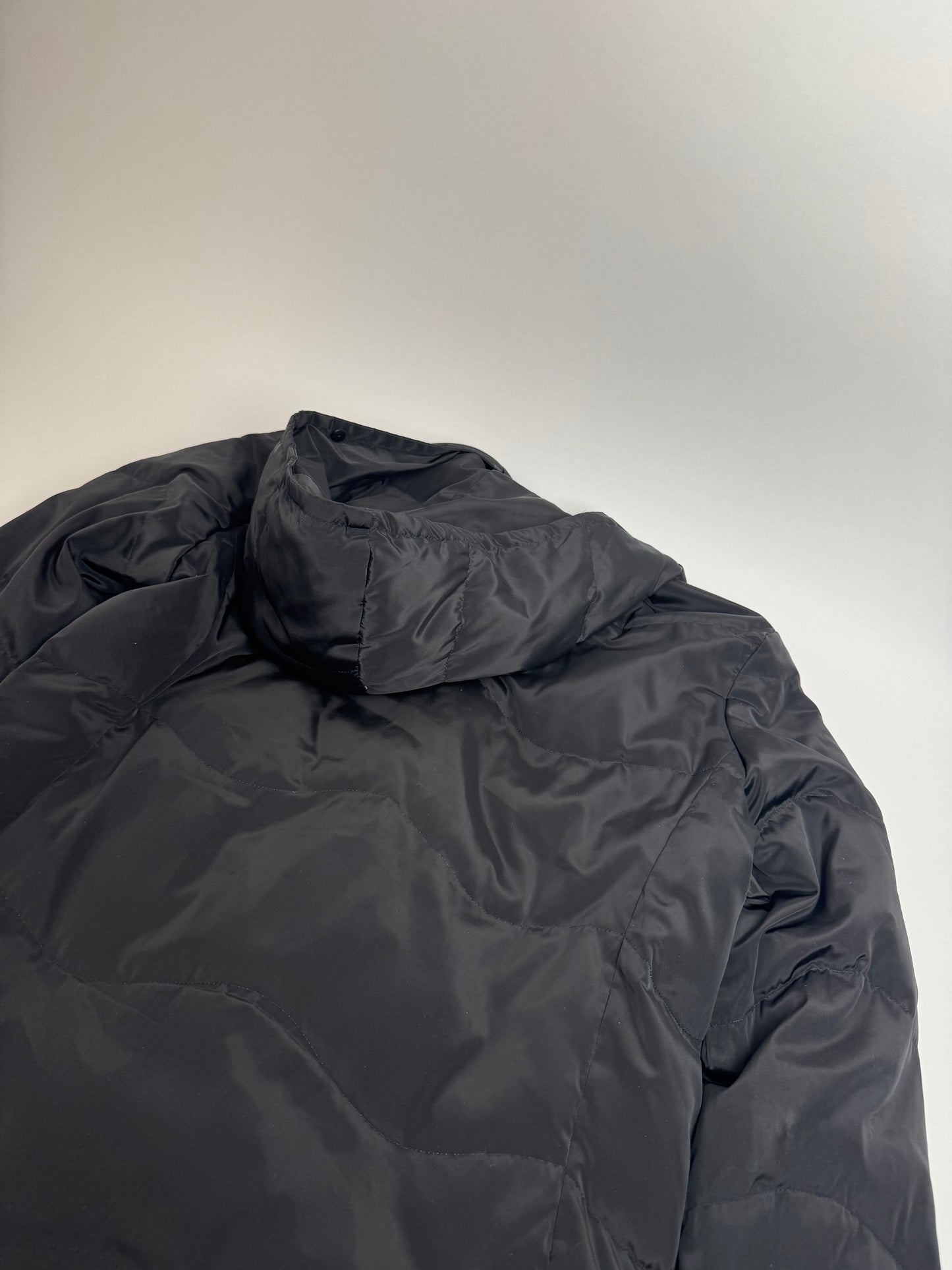 Vintage Courreges Down Parka Black 40/L