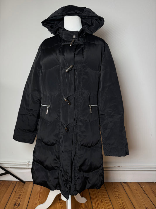 Vintage Courreges Down Parka Black 40/L