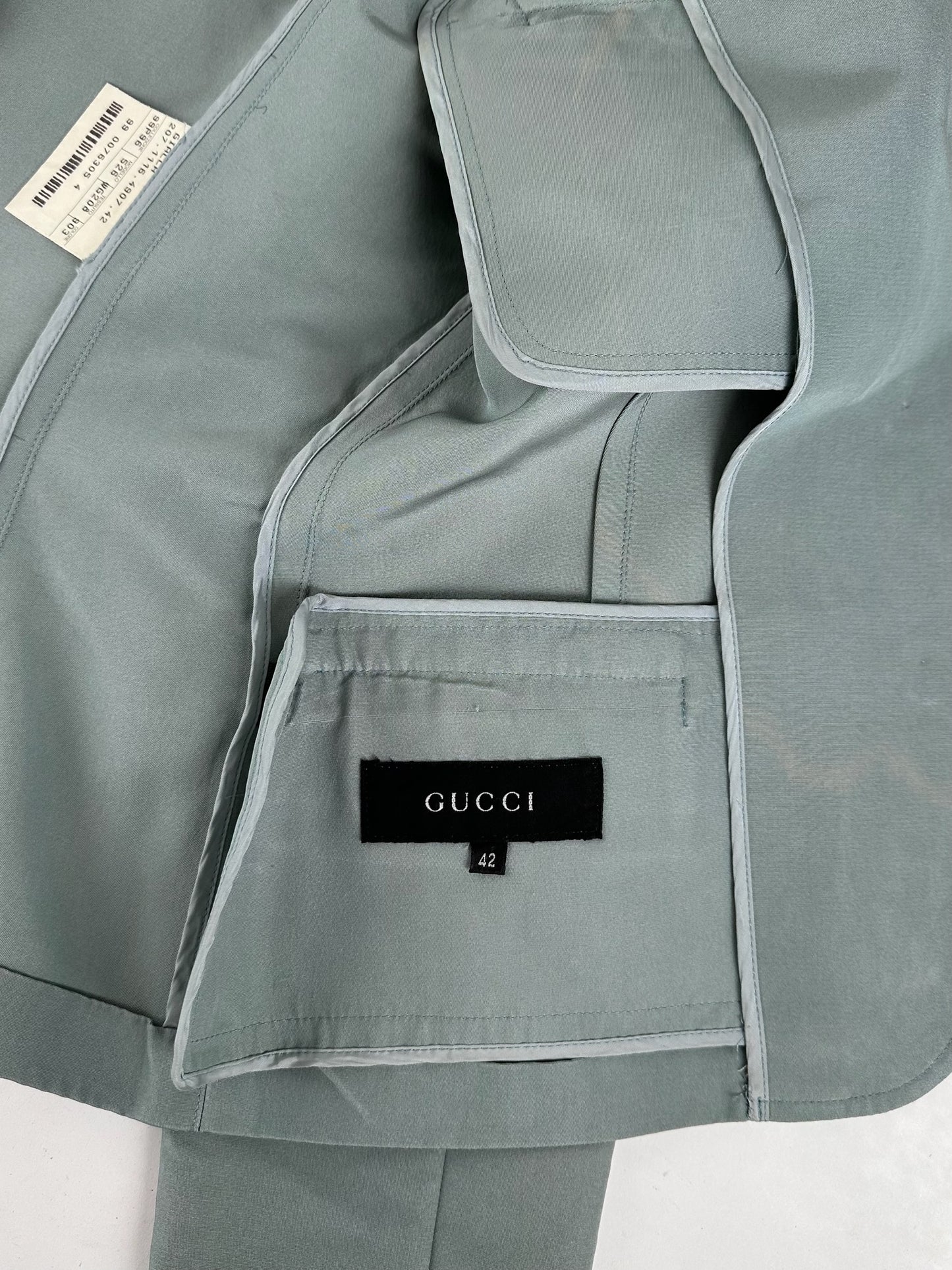 Vintage Gucci Silk Blazer /Trech 38/M