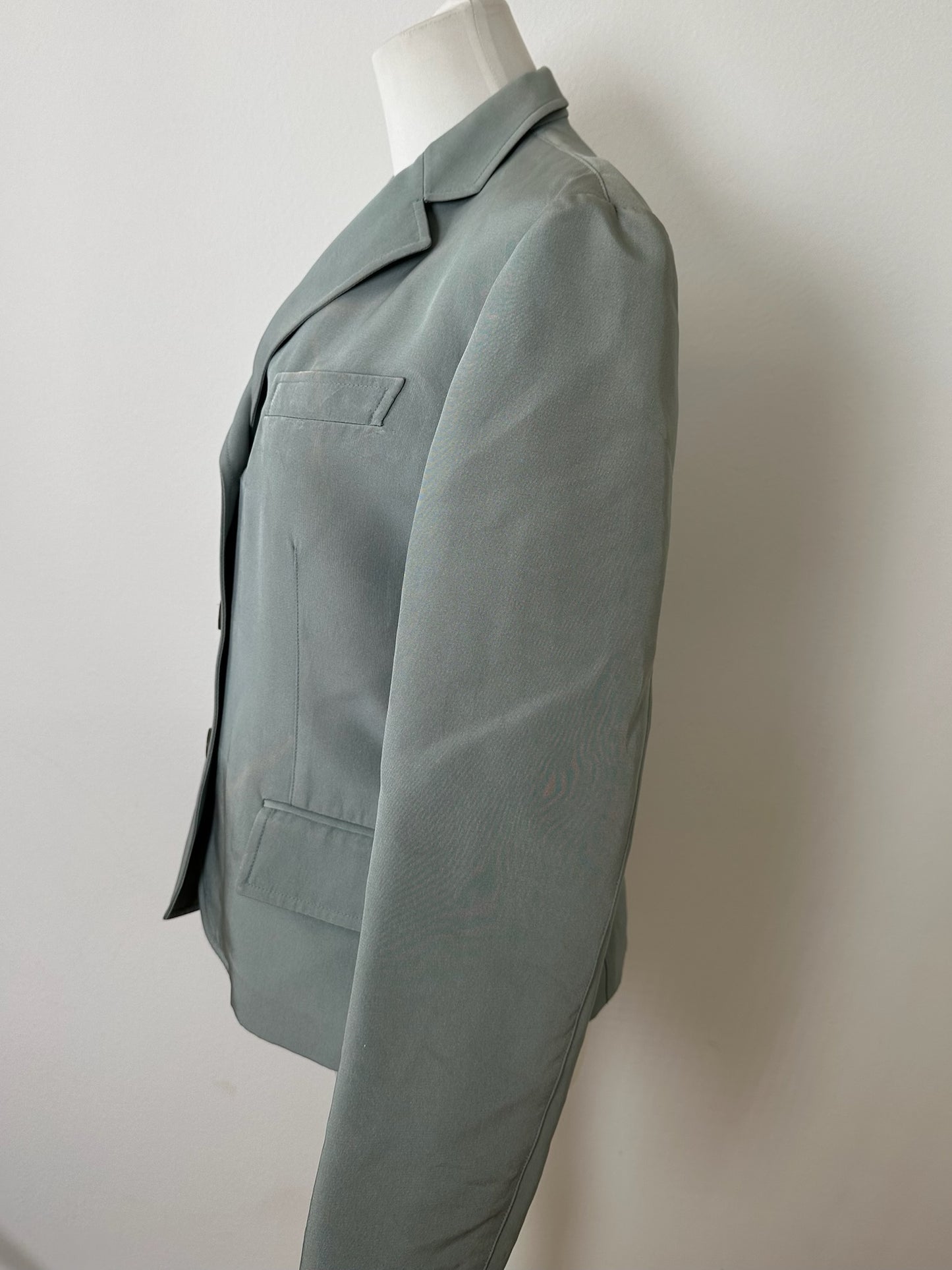 Vintage Gucci Silk Blazer /Trech 38/M