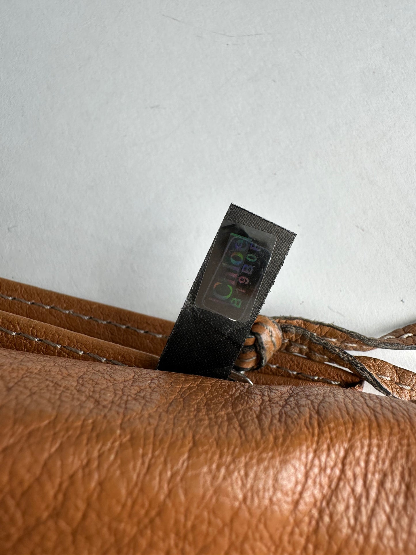 Vintage Chloe Paddington Leather Wallet / Clutch Brown